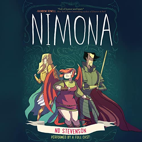 Nimona by ND Stevenson Audiobook Cover